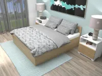 200x180. - Ágykeret BL betéttel lábvég nélkül 1